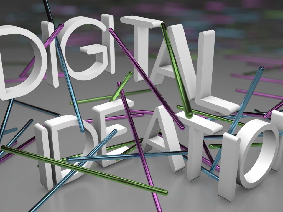 Schriftzug Digital Ideation