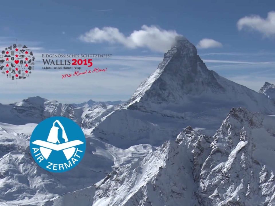 Screenshot Eidg. Schützenfest Video Air Zermatt